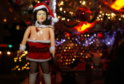 The market brings a whole new meaning to Santa's stockings