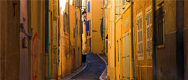 Marseille old town street