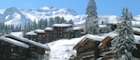 Traditional-style chalets in Valmorel