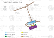 Tenerife South Airport map