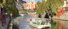 Float down the Ljubljanica River