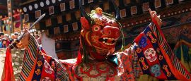 Dance of the Lord of Death, Paro, Bhutan