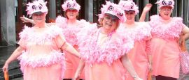 Dress up for Mardi Gras in New Orleans, Louisiana