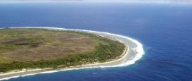 Nauru from the air