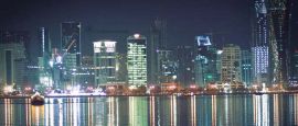 Doha at night