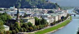 Salzburg's dramatic setting