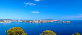 Shoreline in the Balearic islands