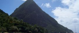 St Lucia's Piton Mountains