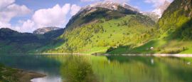 Swiss Alps in summer