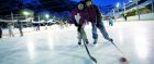 Play ice hockey in Valloire
