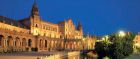 Plaza de Espana Square in Seville, Spain