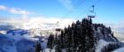 The view from the piste, Les Gets