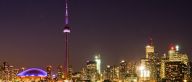 Toronto at night